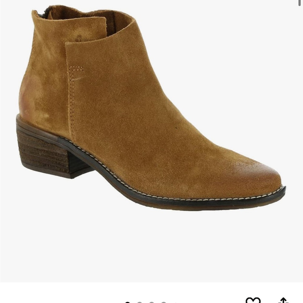 Very Volatile Brown Suede Ankle Booties